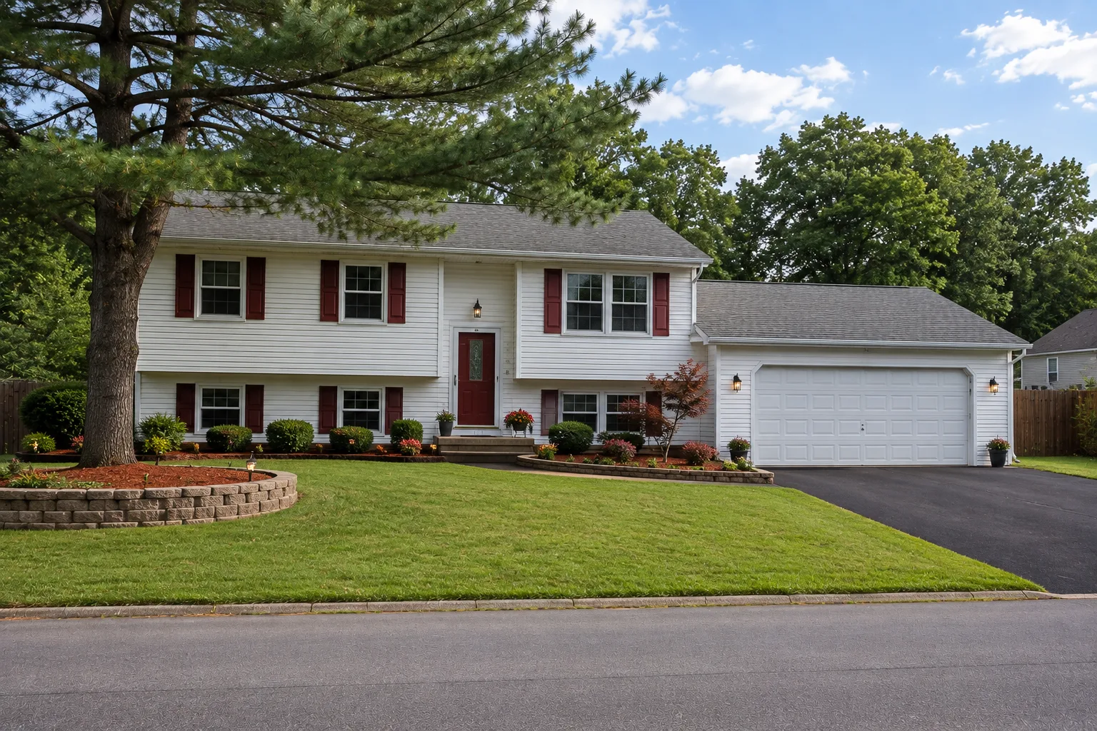 Split level rental property