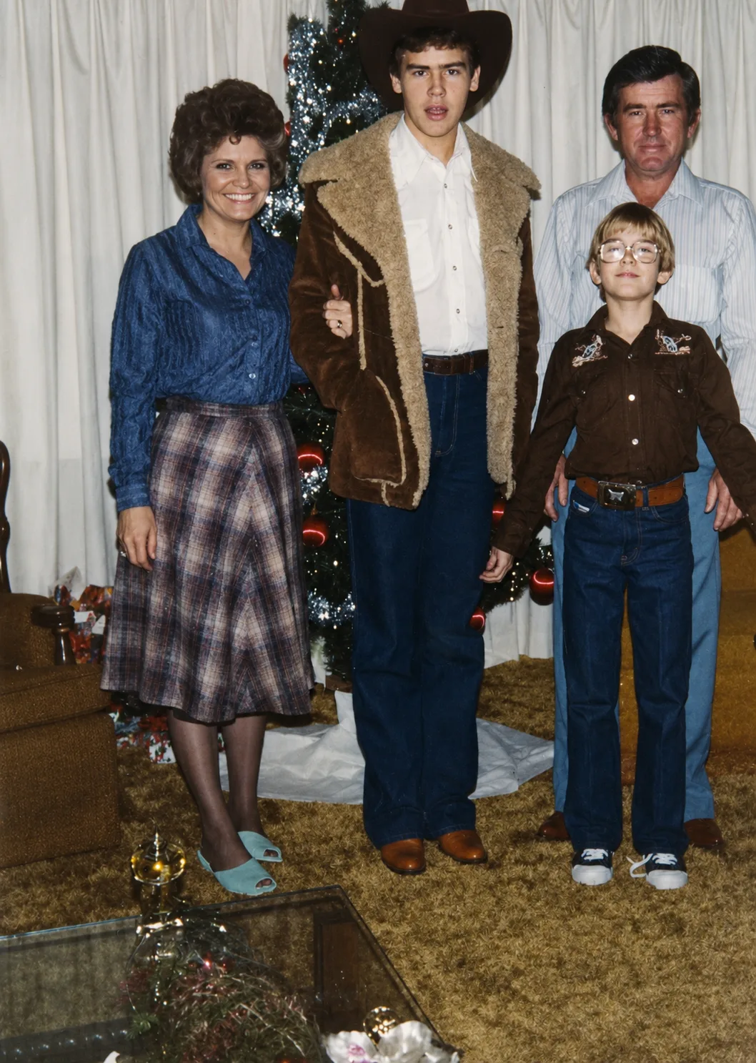 Family photograph, 1980