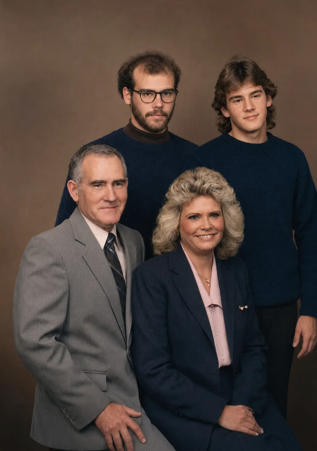 The Thorne family, 1987