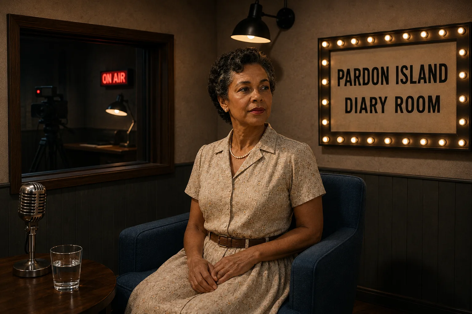 Pardon Island Diary Room