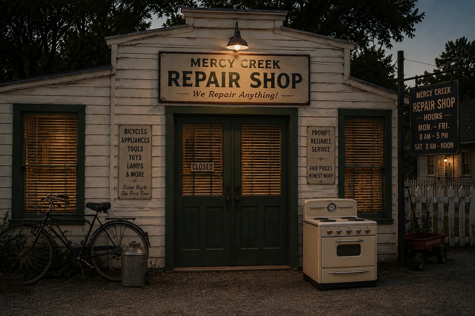 Mercy Creek Repair Shop
