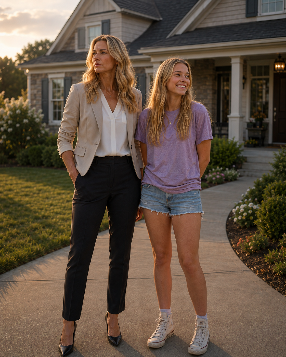 Deidre and Heather Armand